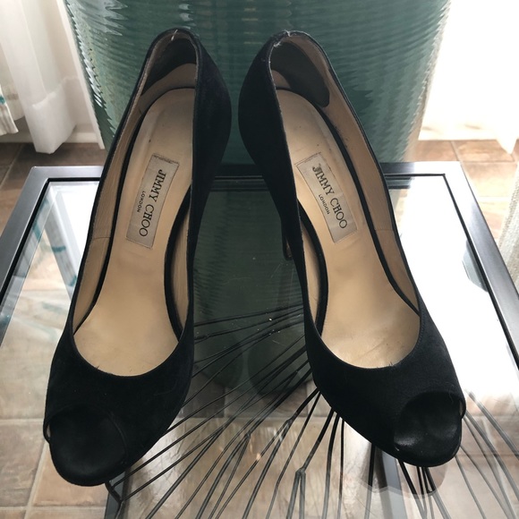 Jimmy Choo Shoes Jimmy Choo London Pumps Shoes Suede Leather Poshmark